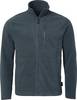 4642 Fleecejacke, Unisex, dunkel grau, L