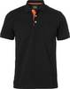 Weston Poloshirt, Herren, schwarz/orange, M