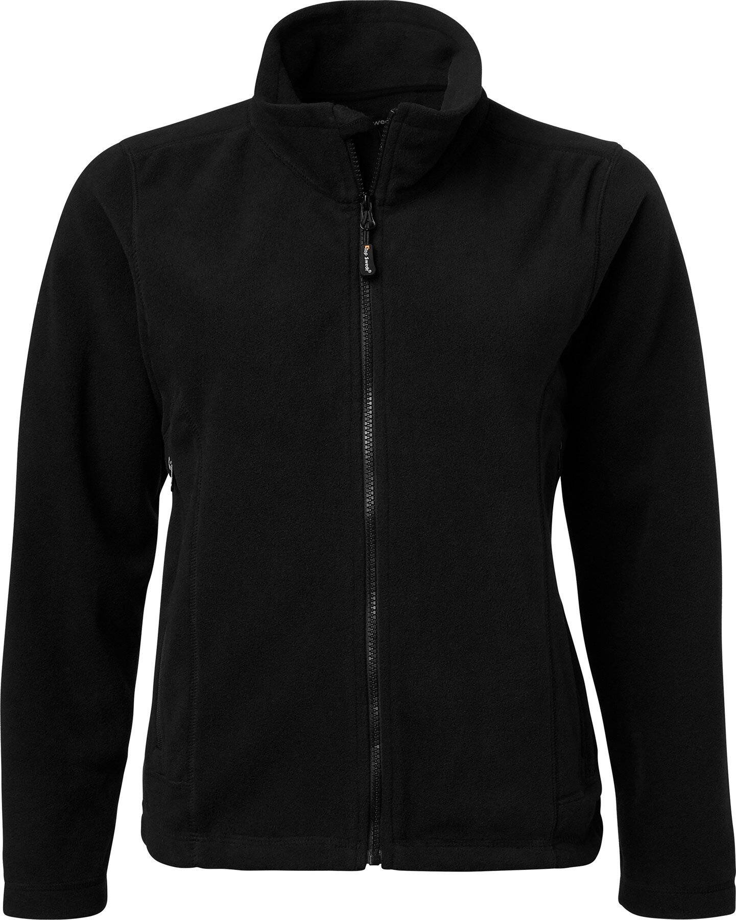 1642 Fleecejacke, Damen, schwarz, XL-0