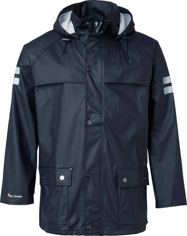 9195 Regenjacke, Unisex, navy blau, L