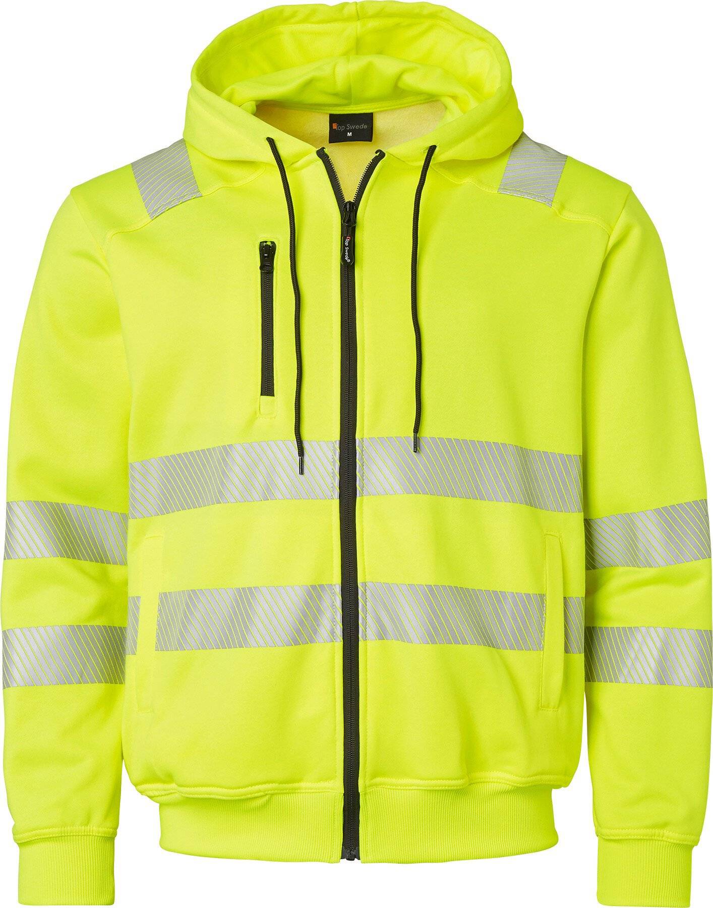 271 Full-Zip Sweatshirt, Unisex, Fluoreszierendes gelb, L-0