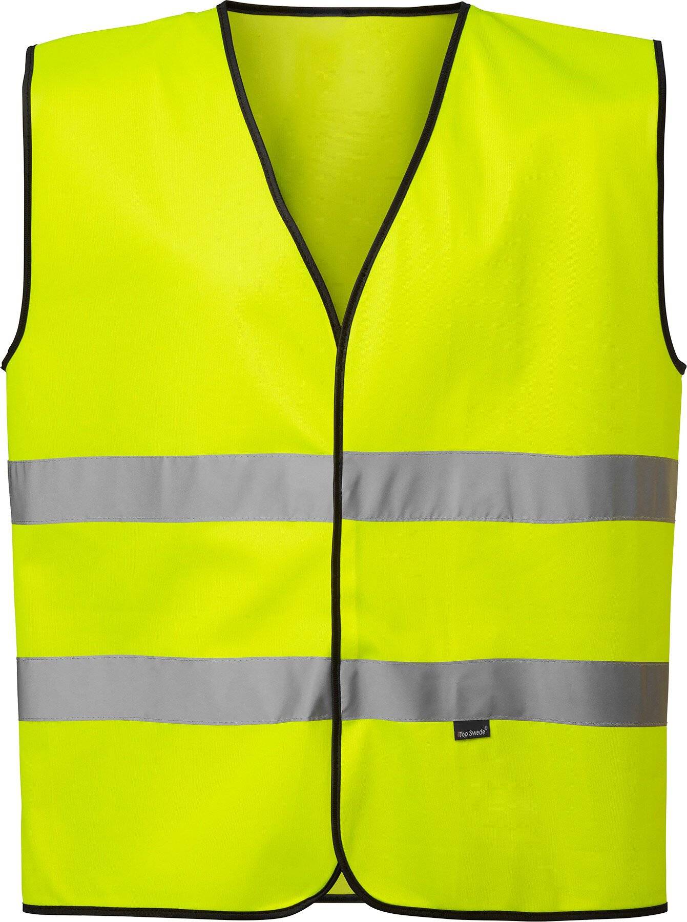 134 Warnweste, Unisex, Fluoreszierendes gelb, Einheitsgröße-0