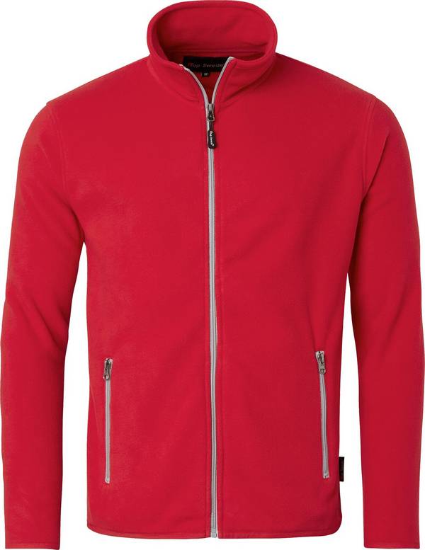 154 Fleecejacke, Unisex, rot, S