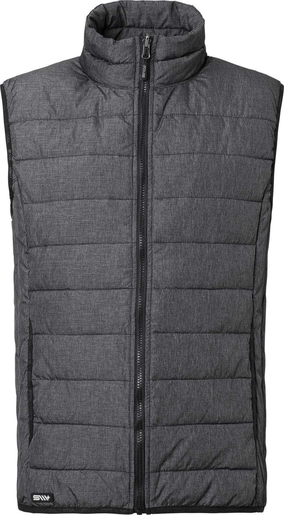 Ames Wattierte Weste, Herren, dunkel grau, XL-0