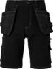 310 Kurze Handwerker Hose, Unisex, schwarz, 60