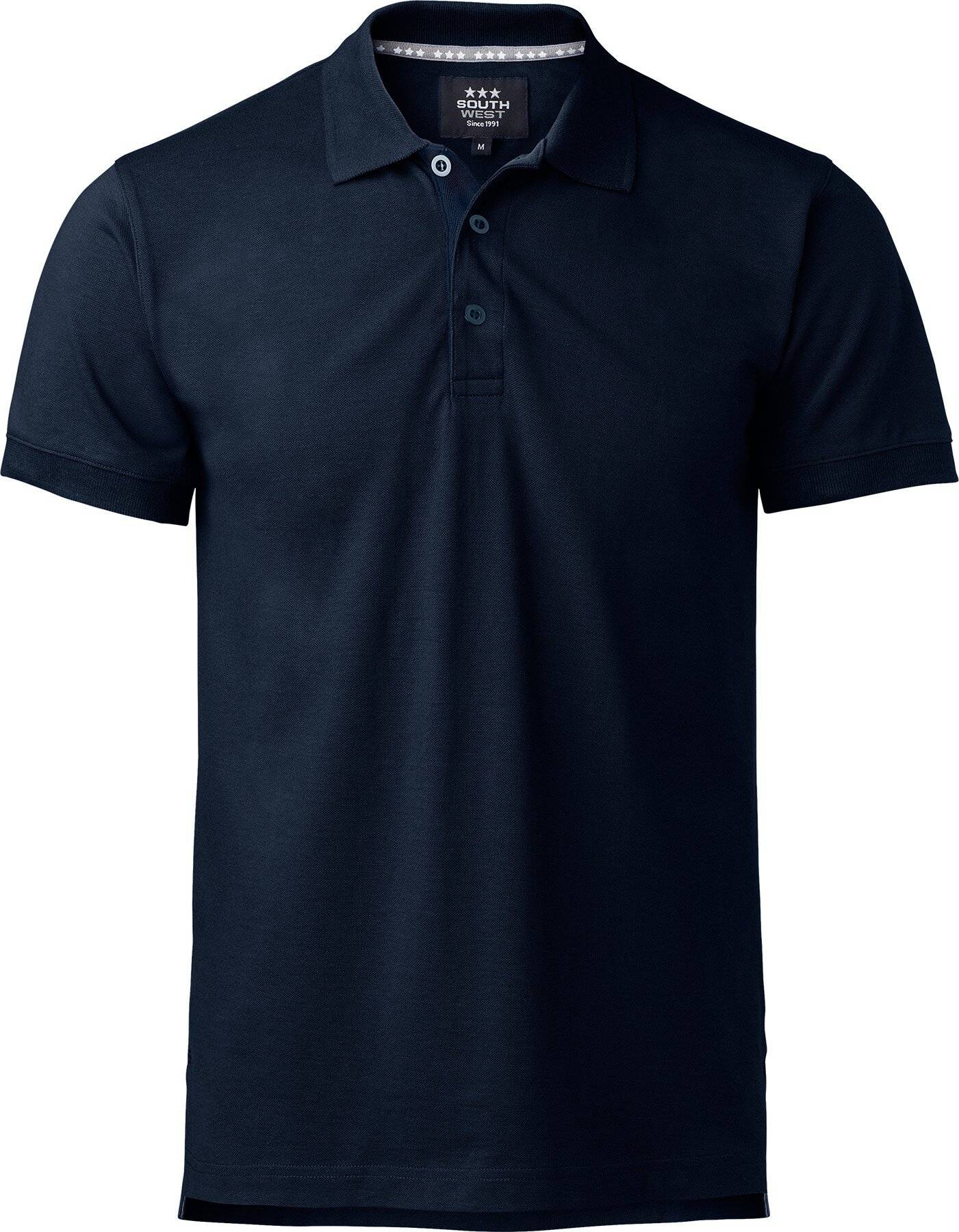 Morris solid Poloshirt, Herren, navy blau, S-0