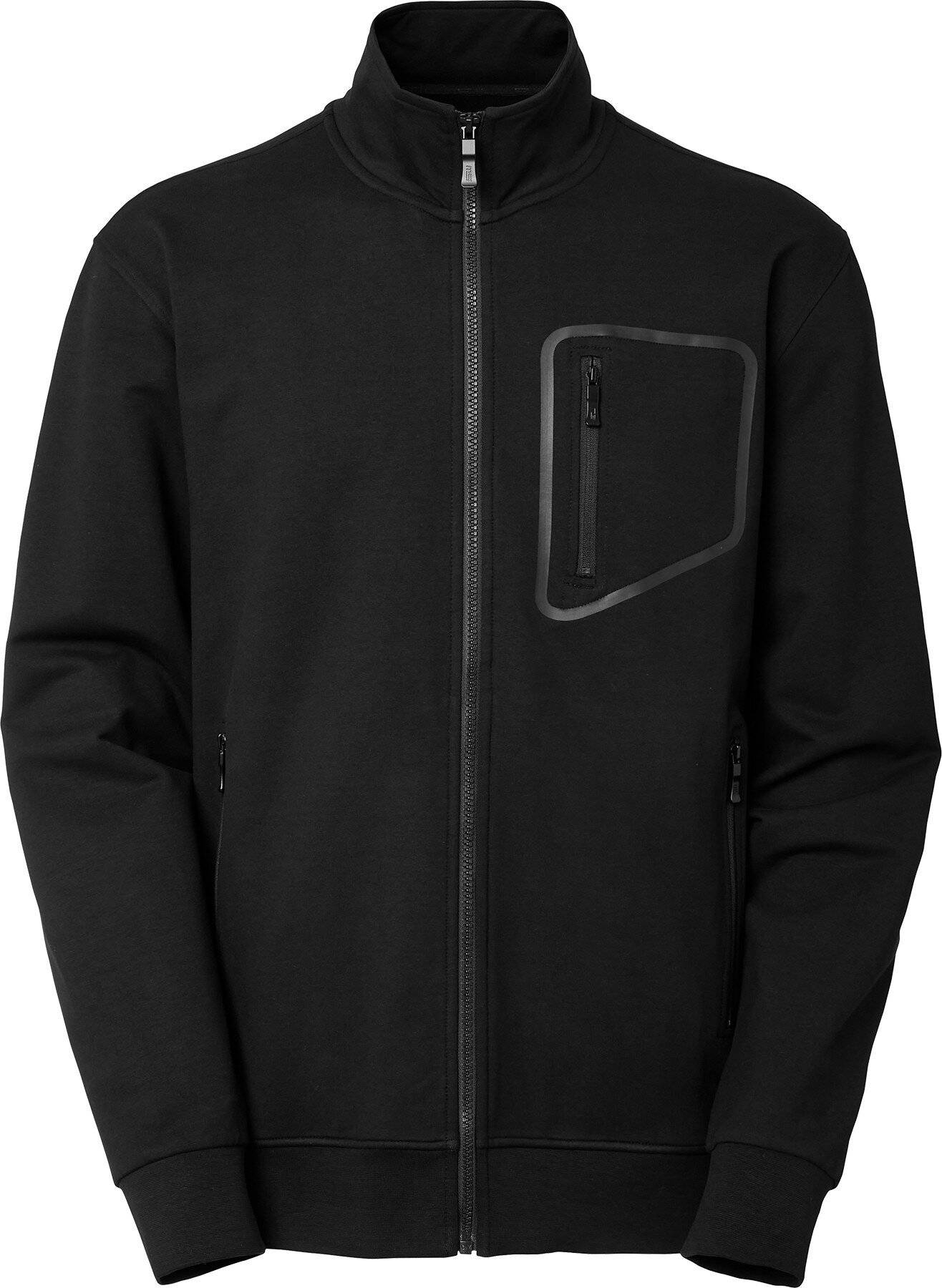 Nick Full-Zip Sweatshirt, Herren, schwarz, M-0