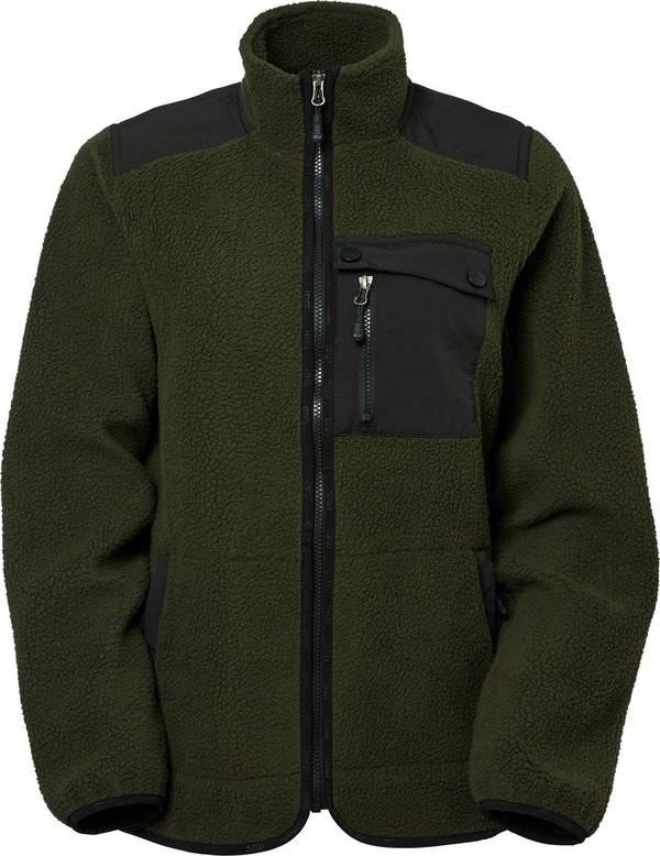 Polly Fleecejacke, Damen, dunkel olive, S