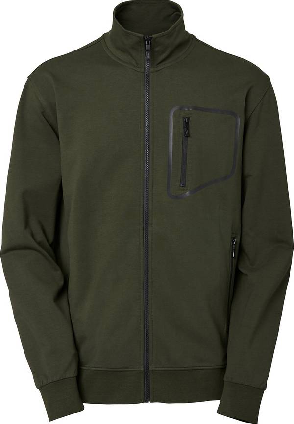 Nick Full-Zip Sweatshirt, Herren, dunkel olive, M