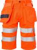 195 Kurze Handwerker Hose, Unisex, Fluoreszierendes orange, 58
