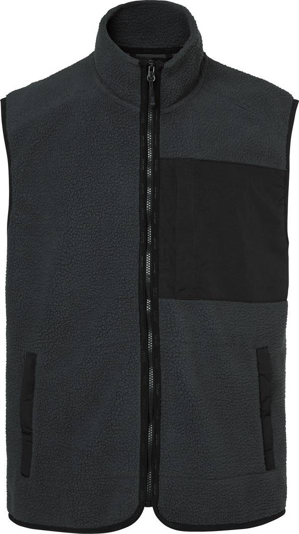 Seth Fleeceweste, Herren, dunkel grau, S