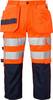 218 3/4 Handwerker Hose, Unisex, Fluoreszierendes orange/navy blau, 54