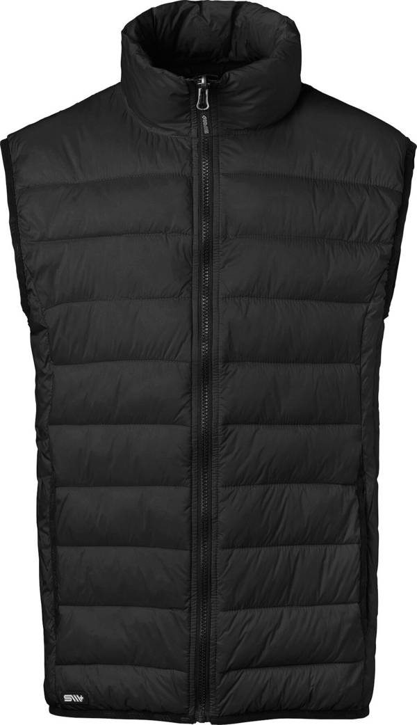 Ames Wattierte Weste, Herren, schwarz, S