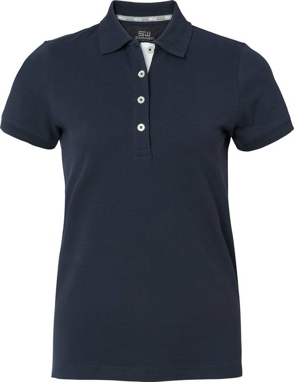 Marion Poloshirt, Damen, navy blau, S