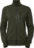 Nicole Full-Zip Sweatshirt, Damen, dunkel olive, XL