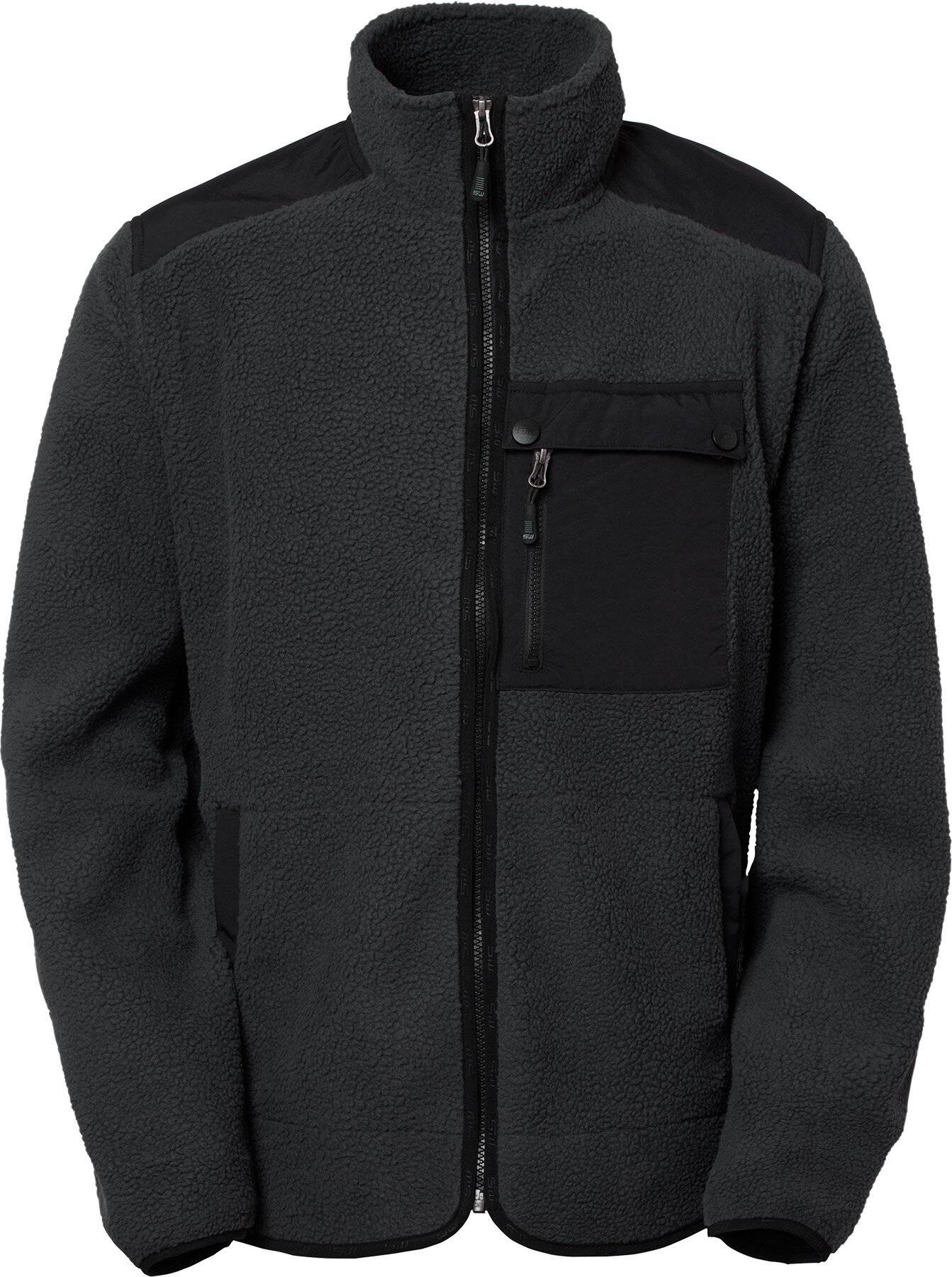 Paul Fleecejacke, Herren, dunkel grau, XL-0