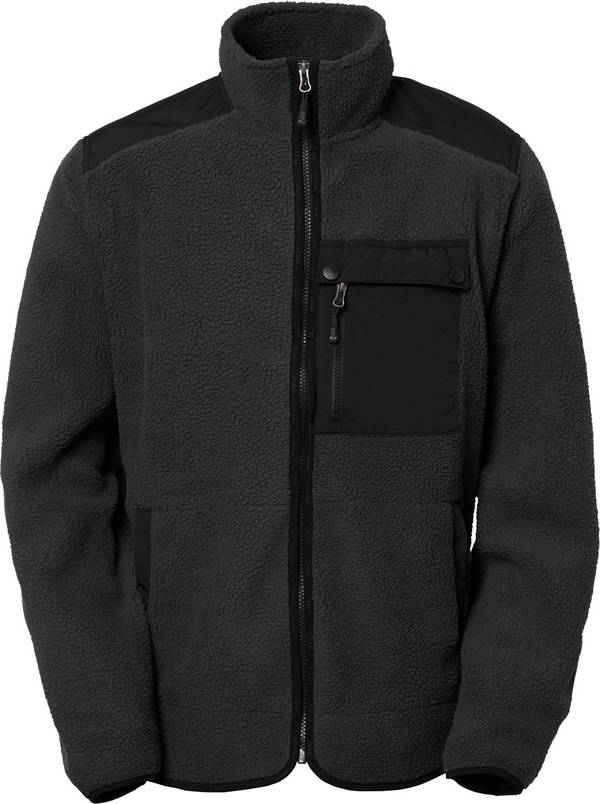Paul Fleecejacke, Herren, dunkel grau, XL