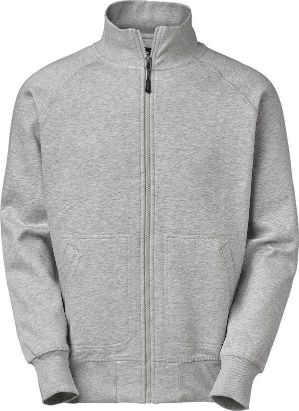 Denver Full-Zip Sweatshirt, Herren, grau meliert, XXL