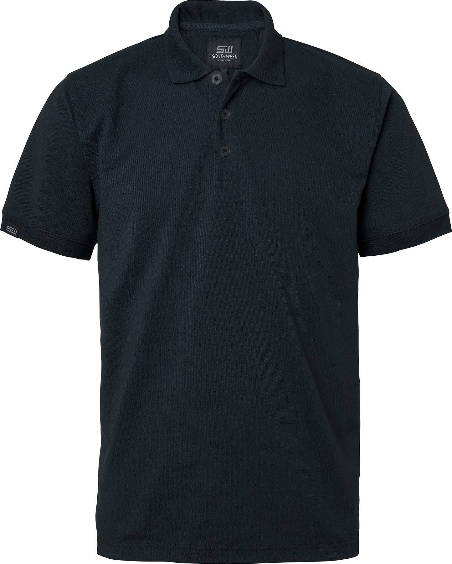 Weston solid Poloshirt, Herren, navy blau, XL-0