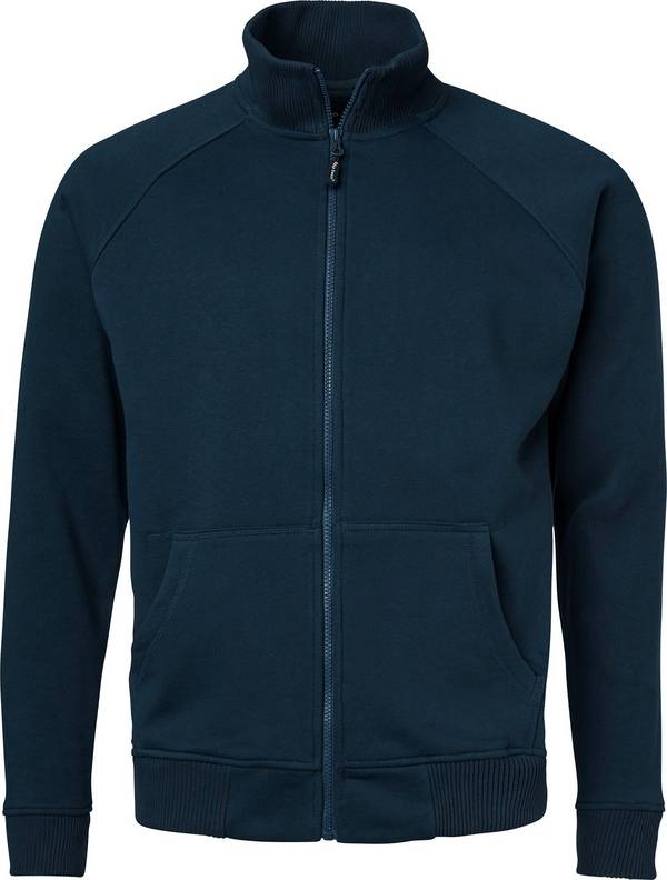 148 Full-Zip Sweatshirt, Unisex, navy blau, XL