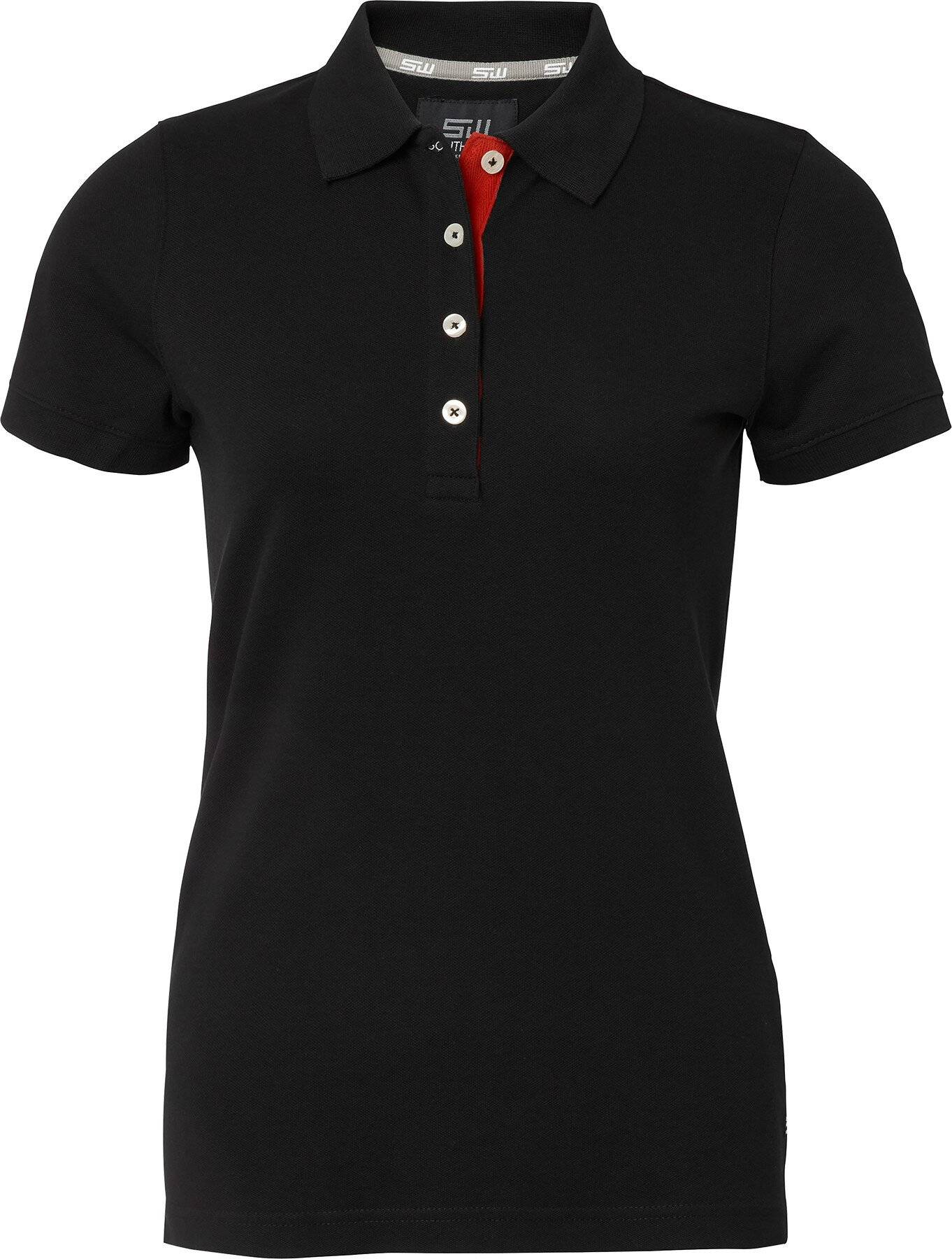 Marion Poloshirt, Damen, schwarz, L