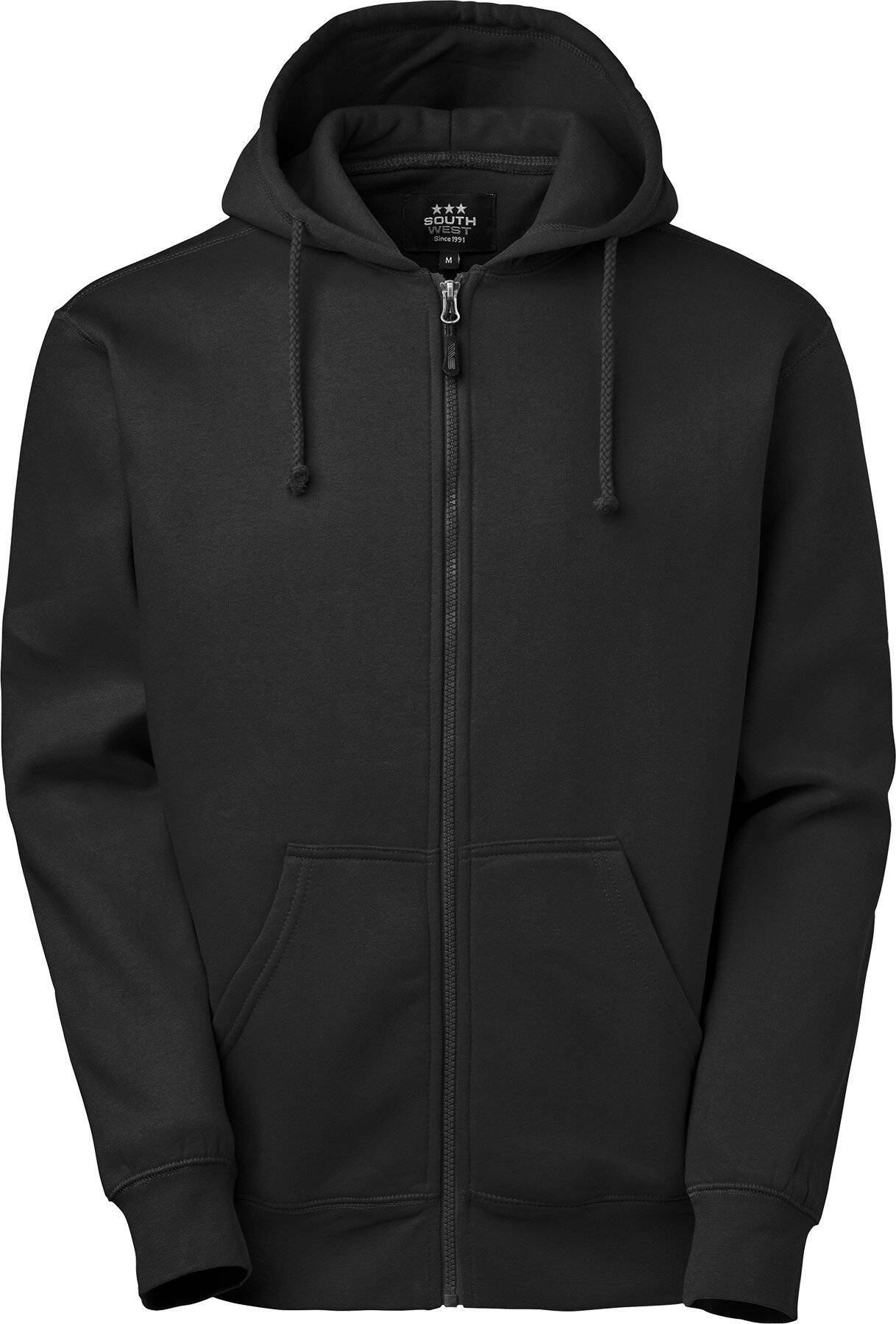 Parry Full-Zip Sweatshirt, Herren, schwarz, XS-0
