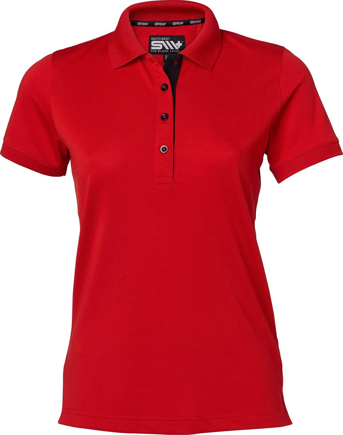 Sandy Poloshirt, Damen, rot, XS-0