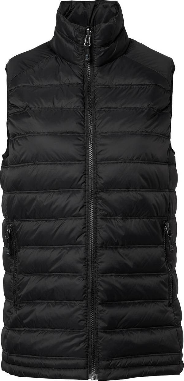 Amy Wattierte Weste, Damen, schwarz, S