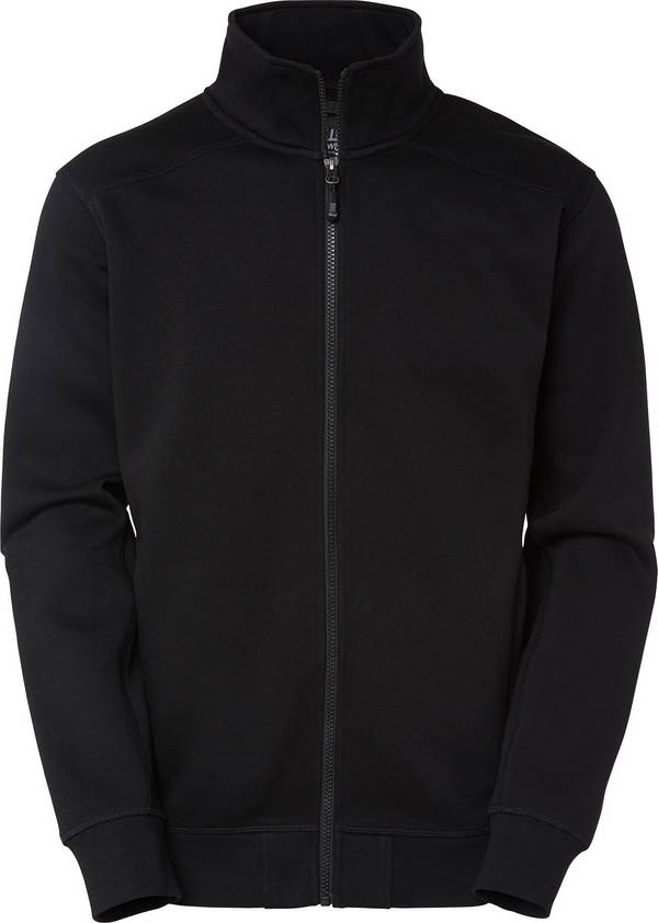 Lincoln Full-Zip Sweatshirt, Herren, schwarz, XXL