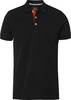 Morris Poloshirt, Herren, schwarz, M