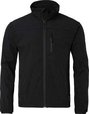 7621 Softshelljacke, Unisex, schwarz, M