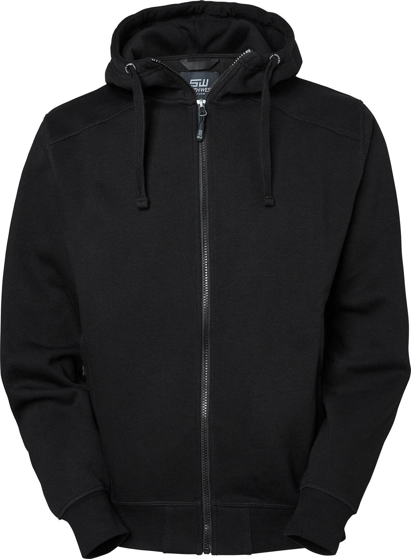 Franklin Full-Zip Sweatshirt, Herren, schwarz, 4XL-0
