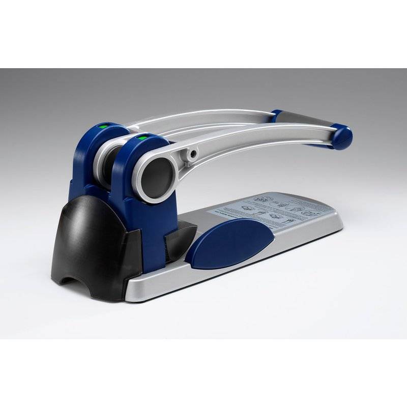 Rexel Registraturlocher HD2300X, blau/silber/schwarz-0