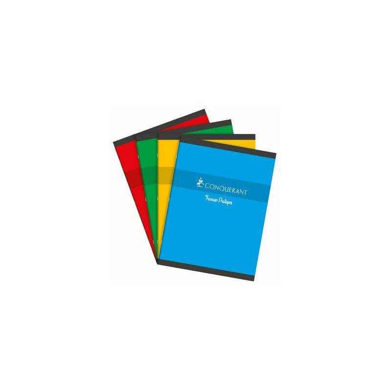 Conquerant SEPT Cahier travaux pratiques, 170 X 220 mm-0
