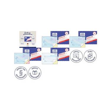 AVERY Zweckform Formularbuch "Quittung", SD, 4+1 gratis