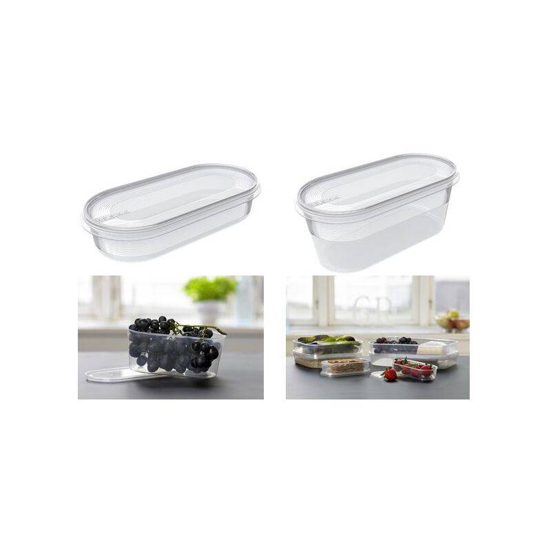 plast team Gefrierdose Helsinki, 0,8 Liter, oval (63600365)-0