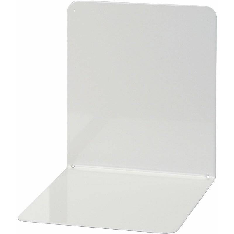 WEDO Buchstütze, (B)140 x (T)140 x (H)120 mm, lichtgrau-0