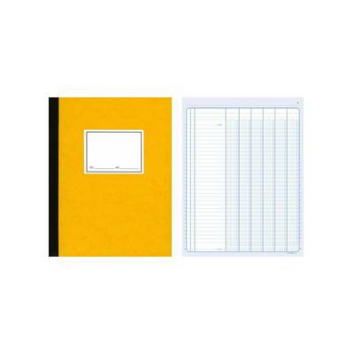 ELVE Piqûre comptable, 6 colonnes sur 1 page, 315 x 240 mm