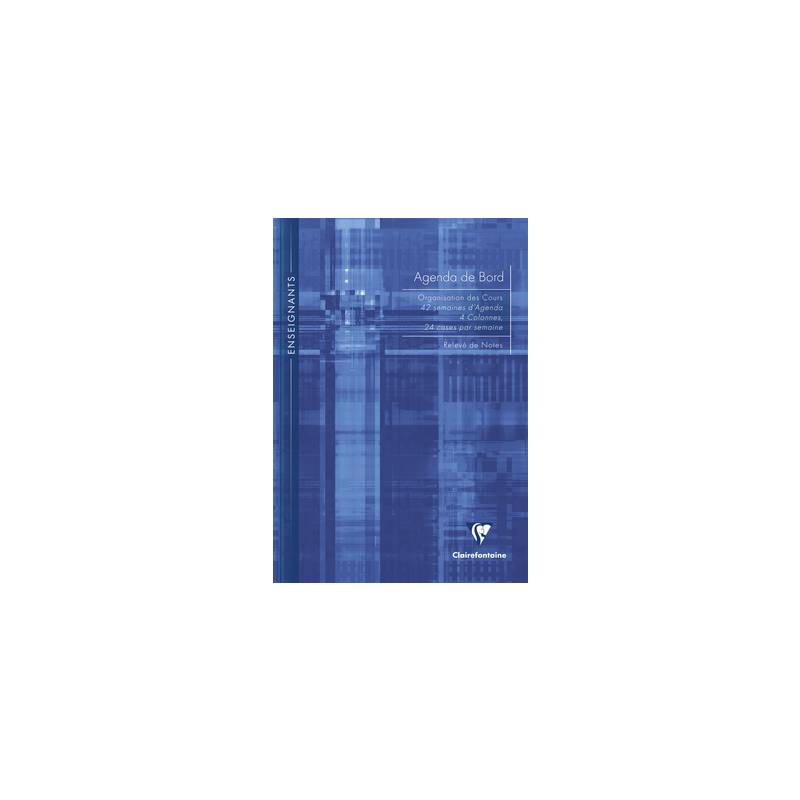 Clairefontaine Agenda de bord non millésimé, A4, 144 pages-0