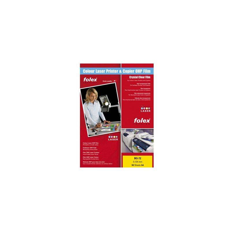 FOLEX Color-Laserfolie BG-72, DIN A3, transparent-0