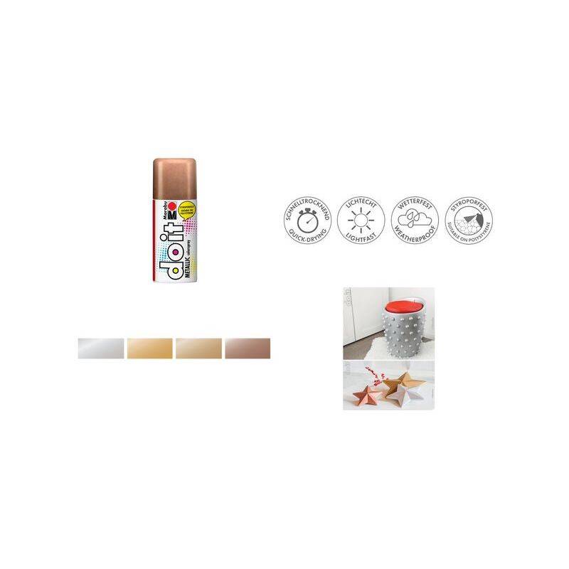 Marabu Sprühfarbe do it METALLIC, metallic-gold-0
