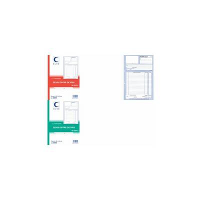 ELVE Manifold "Devis - Offre de prix", 297 x 210 mm, dupli