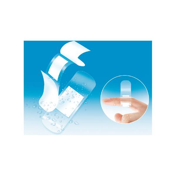 HARO Pflaster-Strips wasserfest, transparent, 10er Pack
