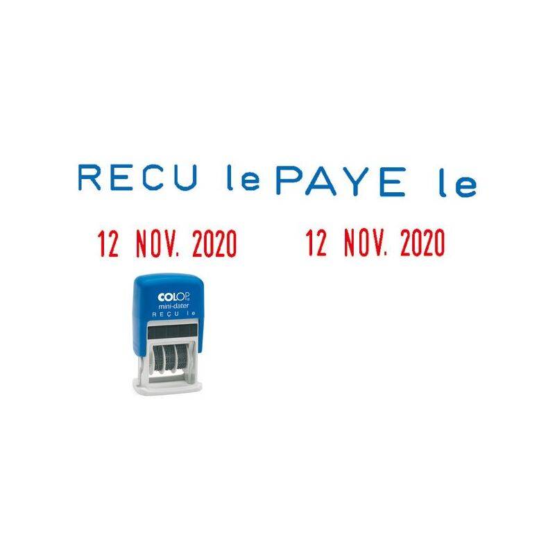 COLOP Datumstempel Mini Dater S160 L2 "PAYE le"-0