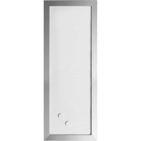 Bi-Office Design-Weißwandtafel, 600 x 200 mm, silber (70030235)