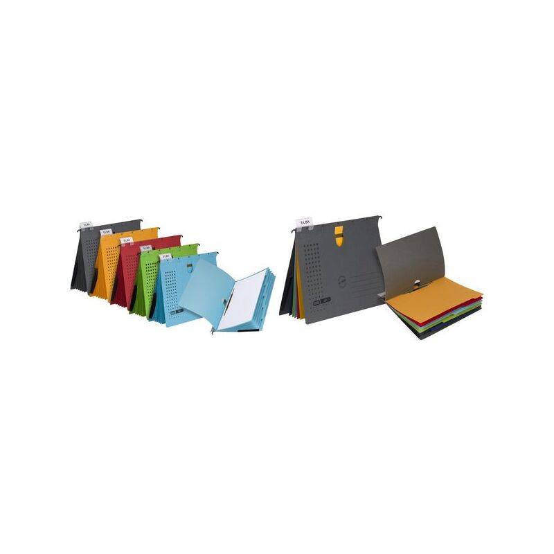 ELBA chic ULTIMATE - Hängehefter - für A4 - Rot (Packung mit 5)-0