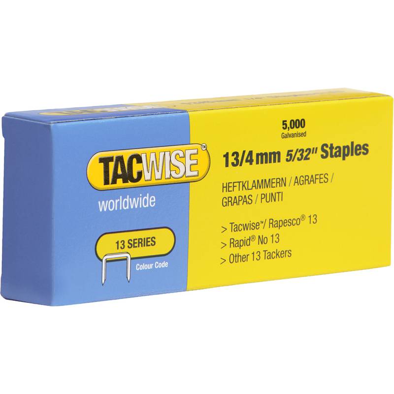 TACWISE Heftklammern 13/4 mm, verzinkt, fein-0