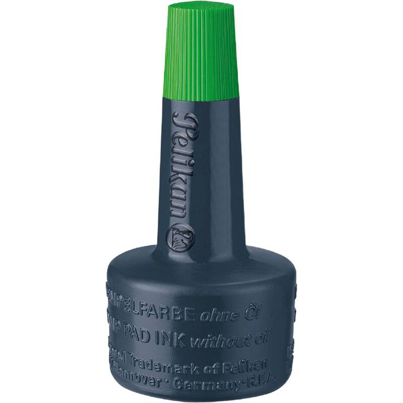 Pelikan Stempelfarbe 4K, grün, Inhalt: 28 ml