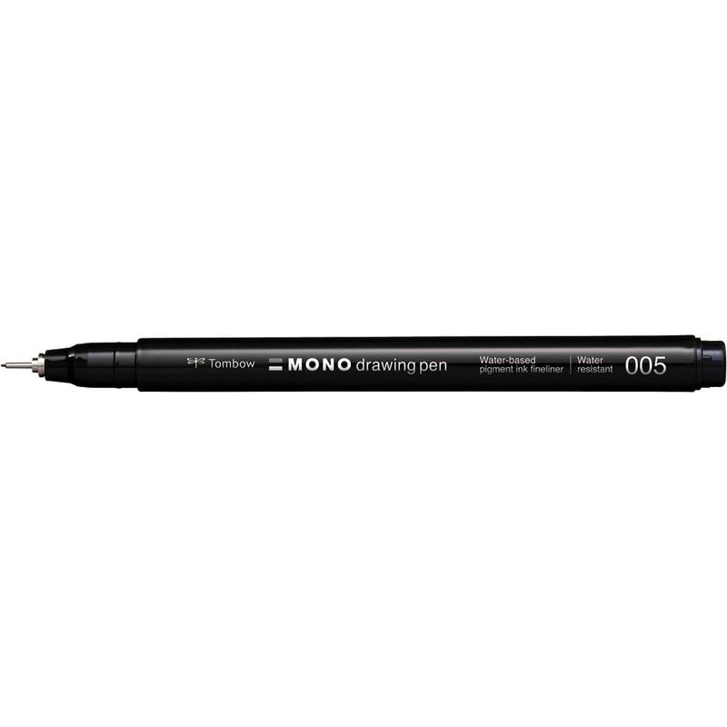 TOMBOW - MONO drawing pen 005 Fineliner 0.2 mm Schwarz-0