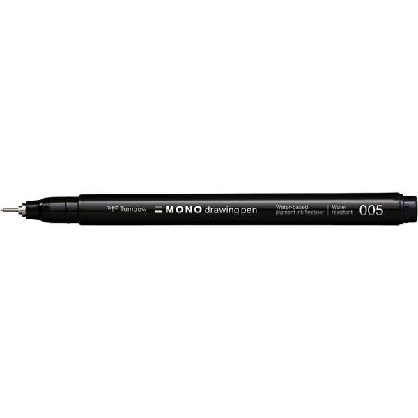 TOMBOW - MONO drawing pen 005 Fineliner 0.2 mm Schwarz